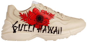 Giày Gucci Wmns Rhyton 'Gucci Hawaii Poppy Print' 631708-DRW00-9522