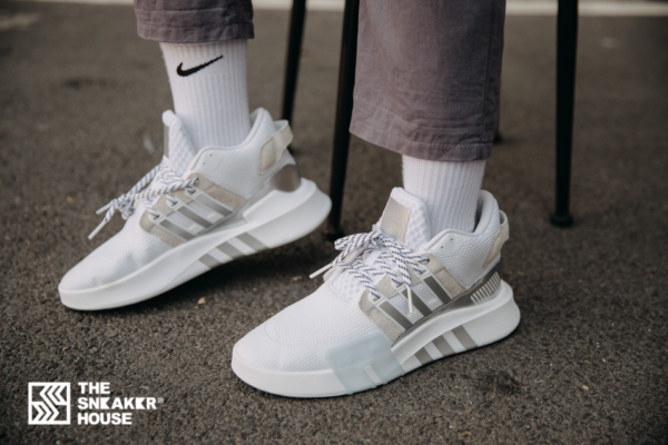 Giày Adidas EQT Bask ADV V2 'White Grey' FW4258 - Ảnh 4