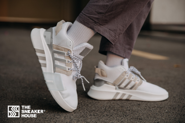 Giày Adidas EQT Bask ADV V2 'White Grey' FW4258 - Ảnh 5