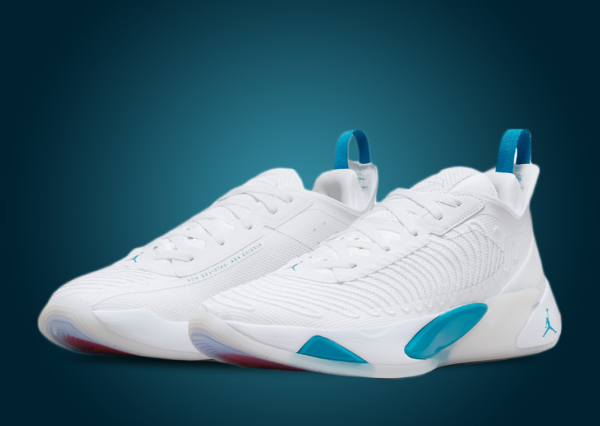 Giay Nike Air Jordan Luka 1 GS 'White Metallic Silver' DQ6513-104