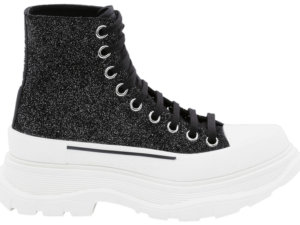 Giày Alexander McQueen Wmns Tread Slick Boot 'Galaxy Black' 633900-WHW57-1027