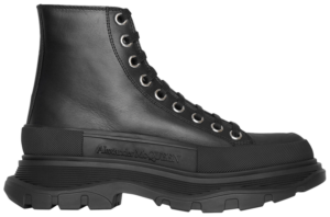 Giày Alexander McQueen Wmns Tread Slick High 'Black' 633900-WHZ62-1081