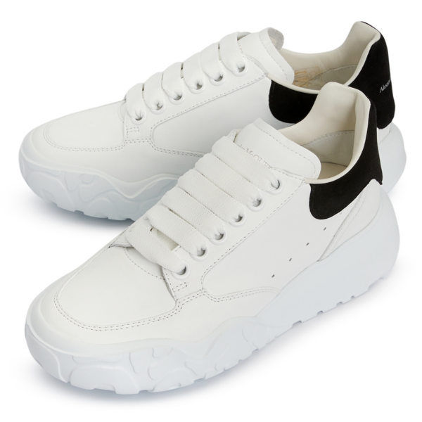 Giày Alexander McQueen Oversized Court Trainer 'White' 633915-WIA9A-9061 - Ảnh 4
