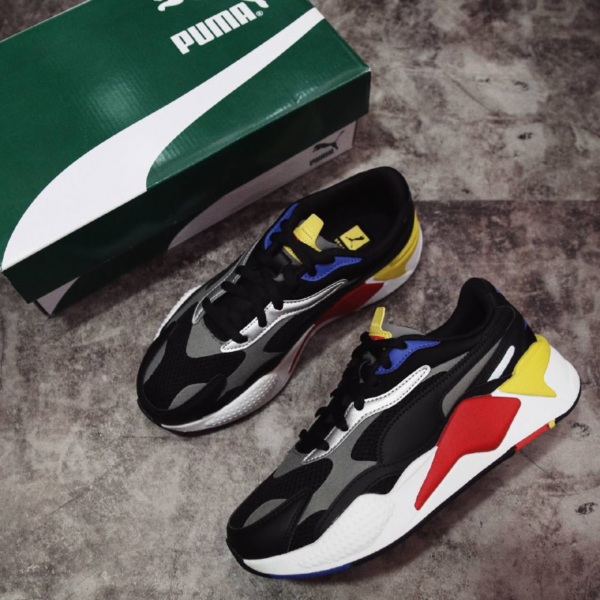 Puma RS-X³ Millenium Puma Black High Risk Red 37323611 - Ảnh 6