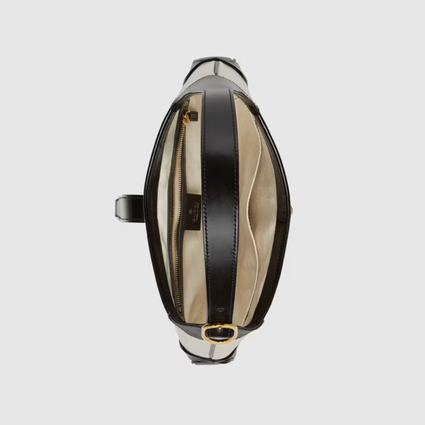 Túi Gucci Jackie 1961 Small Shoulder White Leather ‎636706-10OBG-9099 - Ảnh 2