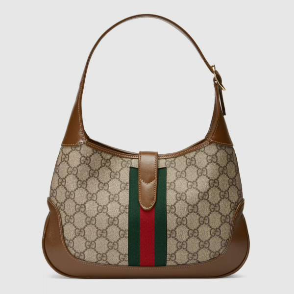 Túi Gucci Jackie 1961 Ebony GG 'Brown' ‎636706-HUHHG-8565 - Ảnh 3