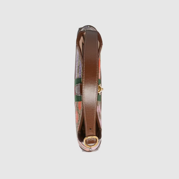Túi Gucci Jackie 1961 GG Supreme 'Beige Ebony' 636706-UQHEG-8309 - Ảnh 7