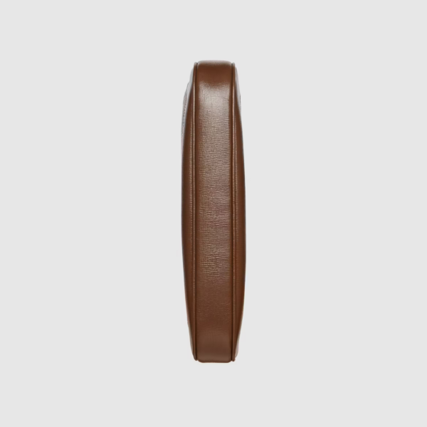 Túi Gucci Jackie 1961 GG Supreme 'Beige Ebony' 636706-UQHEG-8309 - Ảnh 5