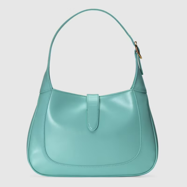 Túi Gucci Jackie 1961 Small Shoulder Bag Light Blue Leather 636709-10O0G-4933 - Ảnh 3