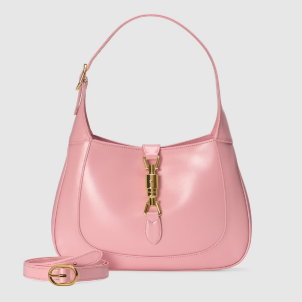 Túi Gucci Jackie 1961 Small Shoulder Bag Light Pink Leather ‎636709-10O0G-5815 - Ảnh 4