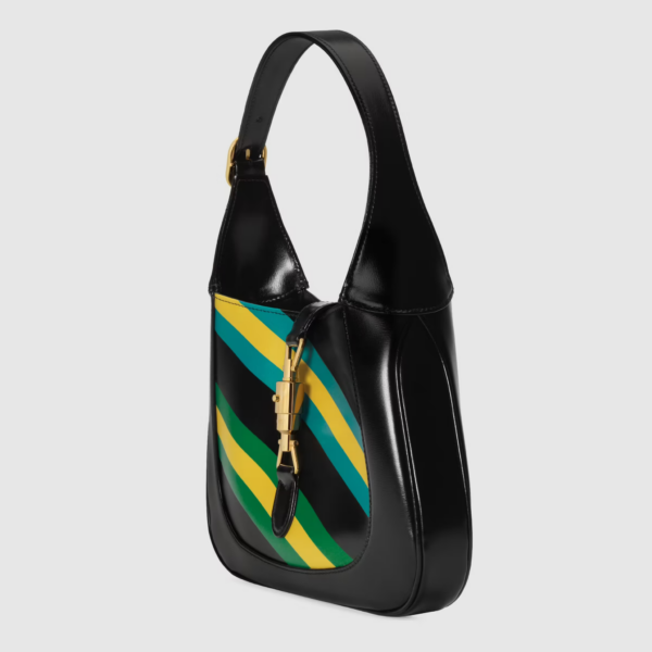 Túi Gucci Jackie 1961 Geometric Print 'Black' ‎636709-UQCAG-1058 - Ảnh 2