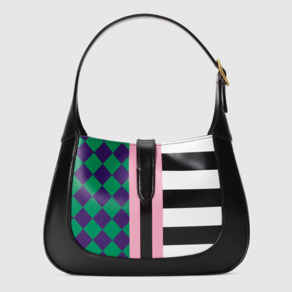Túi Gucci Jackie 1961 Geometric Print 'Black' ‎636709-UQCAG-1058 - Ảnh 3