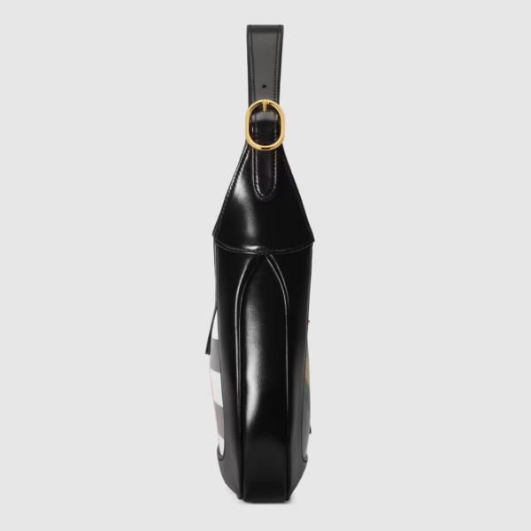 Túi Gucci Jackie 1961 Geometric Print 'Black' ‎636709-UQCAG-1058 - Ảnh 4