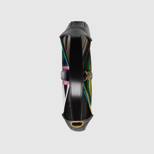Túi Gucci Jackie 1961 Geometric Print 'Black' ‎636709-UQCAG-1058 - Ảnh 8