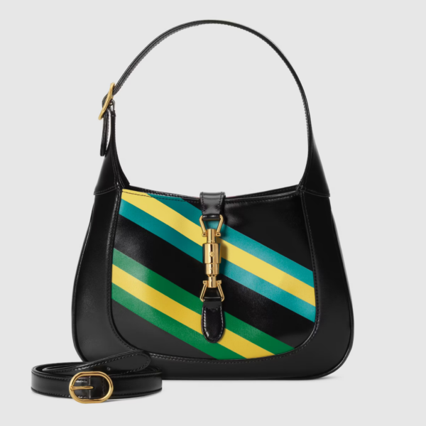 Túi Gucci Jackie 1961 Geometric Print 'Black' ‎636709-UQCAG-1058 - Ảnh 5