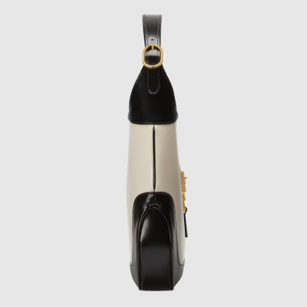 Túi Gucci Jackie 1961 With 'Black Leathe'r Trim ‎ - Ảnh 8