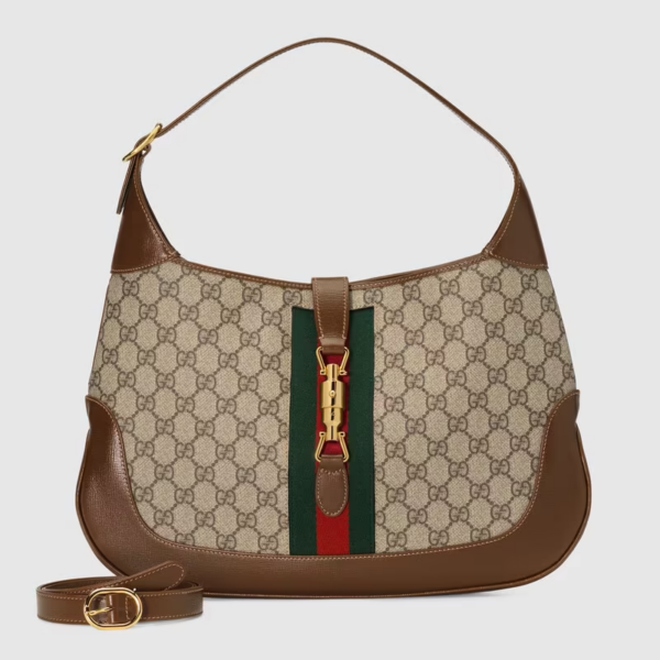 Túi Gucci Jackie 1961 Medium Shoulder Beige ‎636710-HUHHG-8565 - Ảnh 3