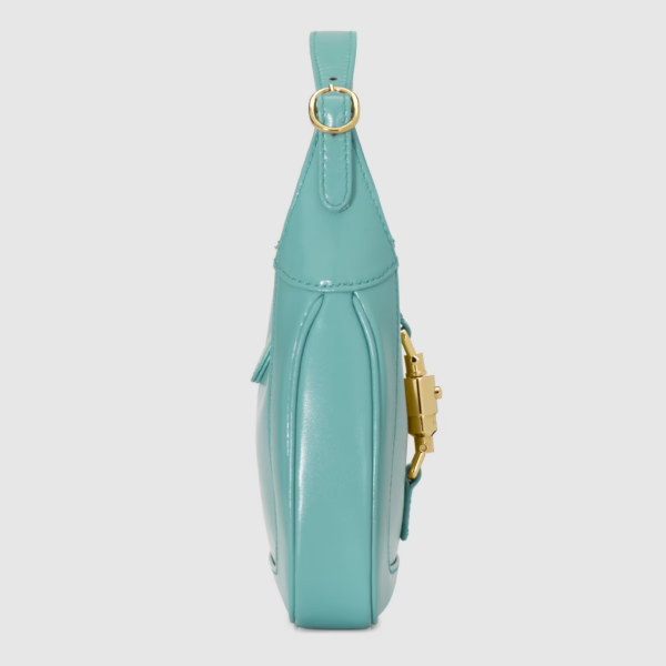 Túi Gucci Jackie 1961 Mini Shoulder Bag Light Blue Leather ‎637091-10O0G-4933 - Ảnh 5
