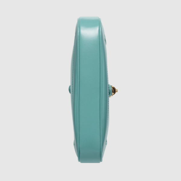 Túi Gucci Jackie 1961 Mini Shoulder Bag Light Blue Leather ‎637091-10O0G-4933 - Ảnh 4