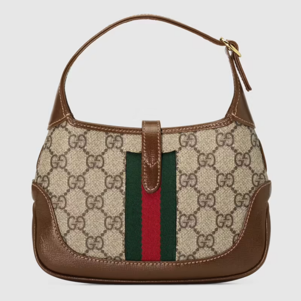 Túi Gucci Jackie 1961 GG Supreme Canvas 637092-HUHHG-8565 - Ảnh 3
