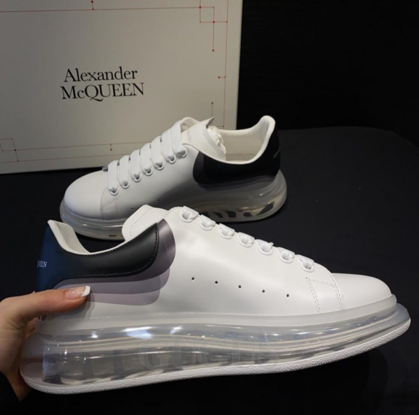 Giày Alexander McQueen Oversized Sneaker '3D White Black' 604233 WHX99 9061 - Ảnh 3