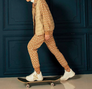 Alternative view of Giày MLB Bigball Chunky Monogram LT NY 'Beige' 32SHCM111-50I