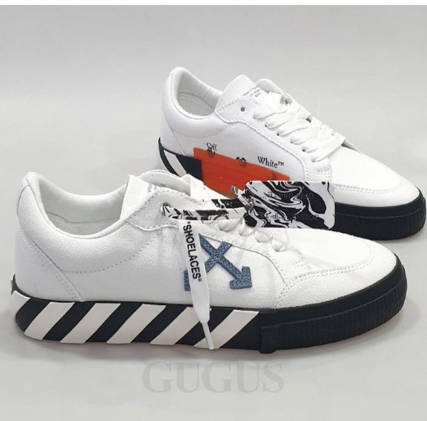 Giày Off-White Vulc Sneaker Low 'White Light Blue' OMIA085R21FAB002-0140 - Ảnh 3