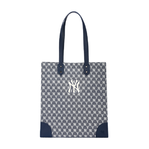 Túi MLB Monogram Jacquard Shopping Bag 3AORL031N-50NYS - Ảnh 2