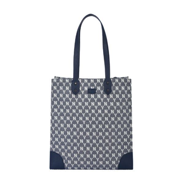 Túi MLB Monogram Jacquard Shopping Bag 3AORL031N-50NYS - Ảnh 7