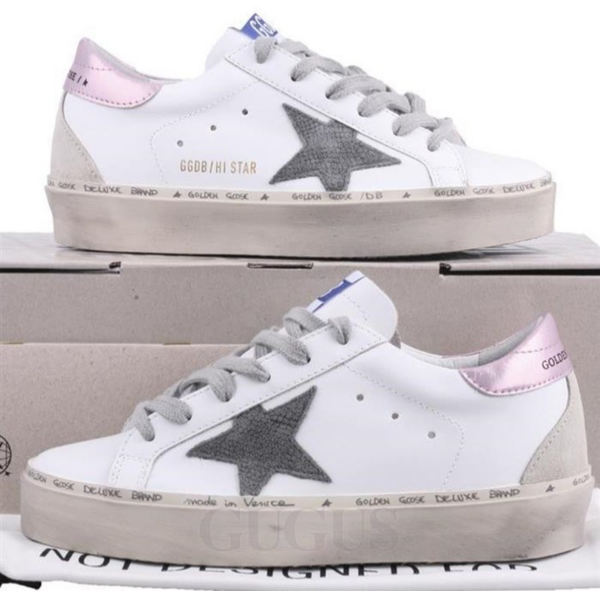 Giày Golden Goose Hi-Star White Pink GWF00119-F001941-10746 - Ảnh 3