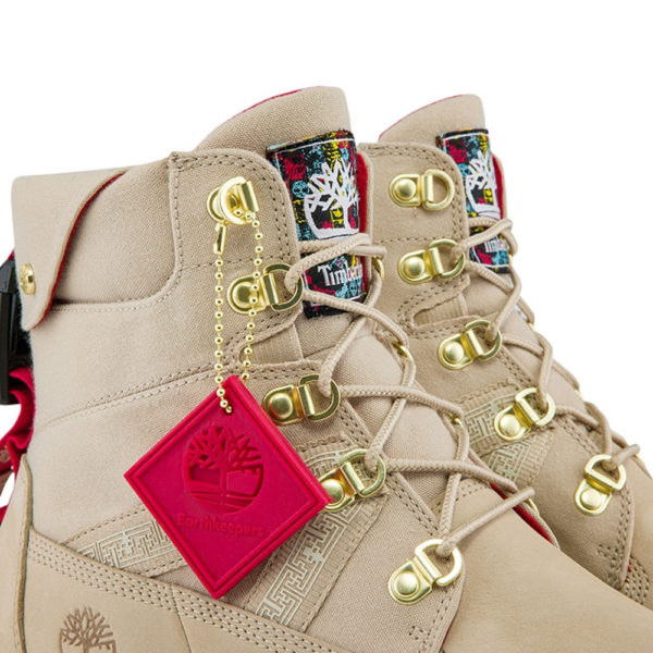 Giày Timberland Waterproof Boots 'Beige Frosted' - Ảnh 5
