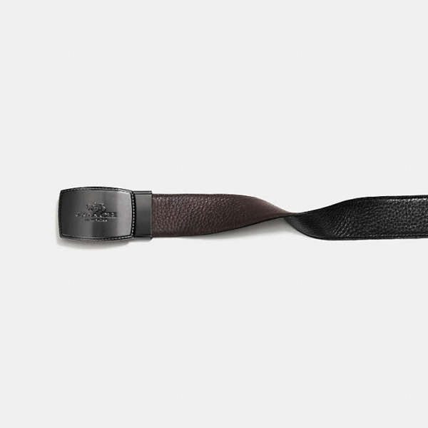 Thắt Lưng Coach Stitched Reversible Belt 64089 BK MA - Ảnh 3