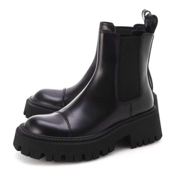 Giày Balenciaga Black Tractor Boots 641399-WA8E9-1000 - Ảnh 3