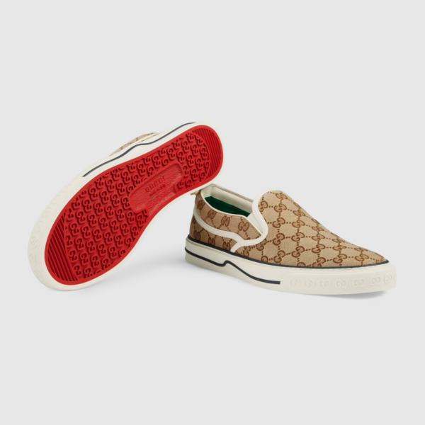 Giày Gucci Men's Tennis 1977 Slip-on sneaker 643489-2HK30-9761 - Ảnh 6