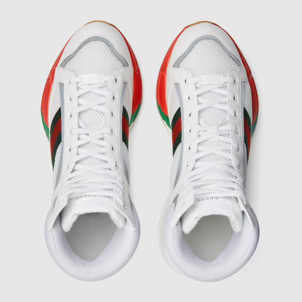 Giày Gucci Men's Rhyton high-top sneaker 643495-2H070-9079 - Ảnh 2