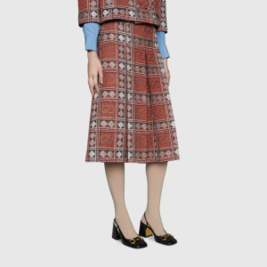 Alternative view of Giày Gucci Women's Mid-Heel Slingback With Horsebit 643892-C9D00-1000