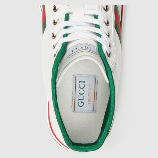 Giày Gucci Men's Tennis 1977 High Top Sneaker 644734-17L20-9071 - Ảnh 5
