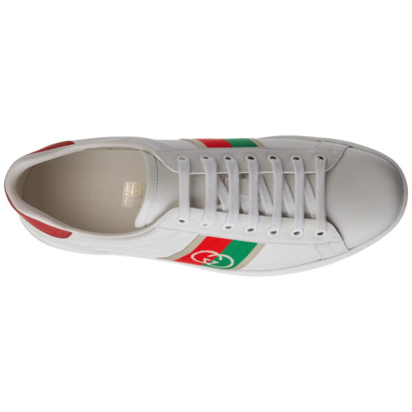 Giày Gucci Interlocking G Web Ace 6447491XGM0 9063 - Ảnh 6