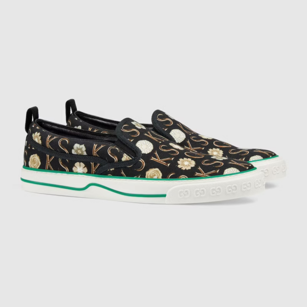 Giày Gucci Ken Scott Print Tennis 1977 Sneaker 645277-2LM30-1295 - Ảnh 3