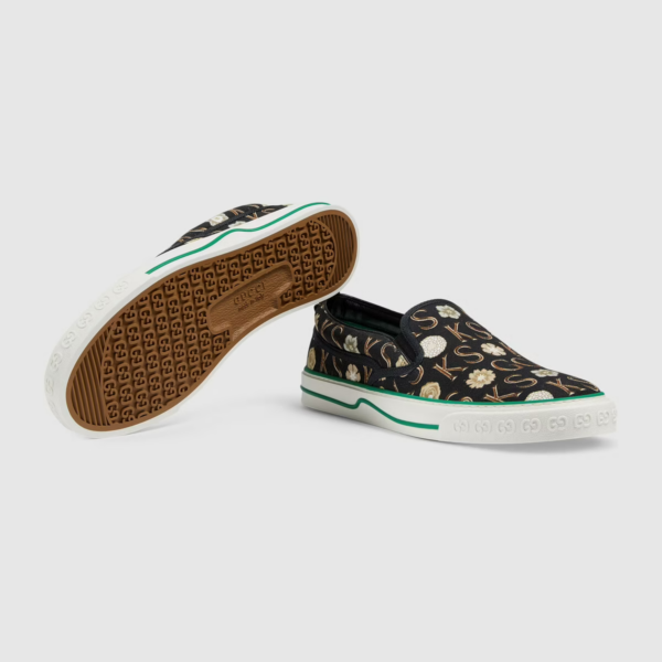 Giày Gucci Ken Scott Print Tennis 1977 Sneaker 645277-2LM30-1295 - Ảnh 6