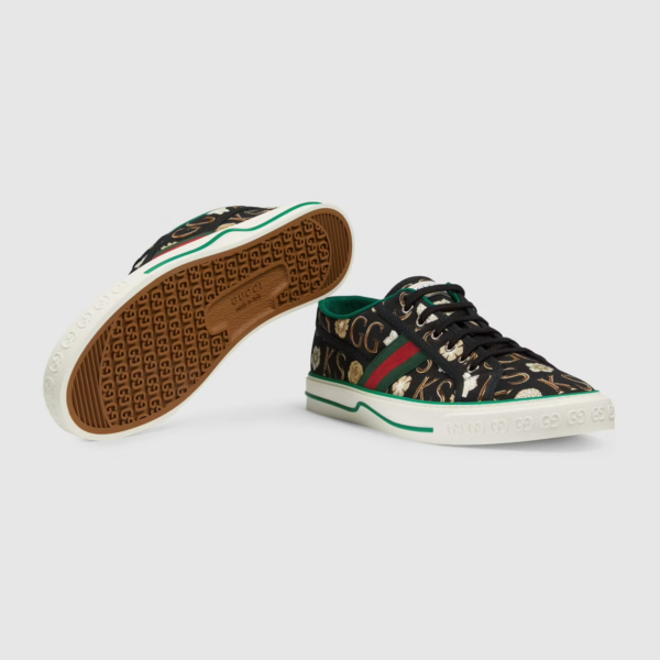 Giày Gucci Ken Scott Print Tennis 1977 Sneaker ‎645279-2LM20-1291 - Ảnh 4