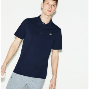 Alternative view of Áo Lacoste Sports Unisex Sleeve 'Dark Blue' Polo T-shirt L1230-20B-166
