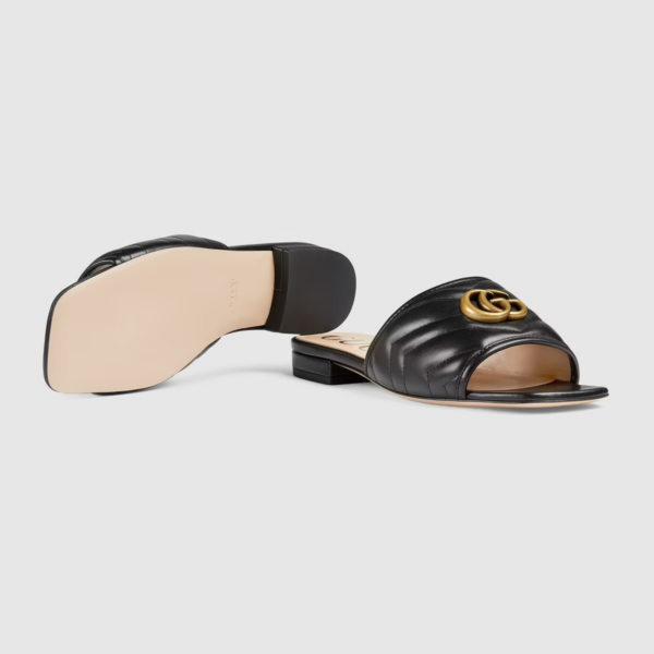 Giày Gucci Women's Slide with Double G ‎646169-BKO60-1000 - Ảnh 5