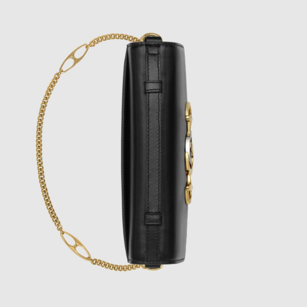 Túi Gucci Ladies Black Zumi Smooth Leather Mini Shoulder Bag 564718 05J0X 1000 - Ảnh 3