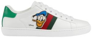 Giày Gucci Ace x Disney Wmns 'Donald Duck Patch' 649401-1XG60-9114