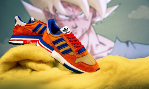 Giày Adidas Dragon Ball Z x ZX 500 RM 'Son Goku' D97046 - Ảnh 4