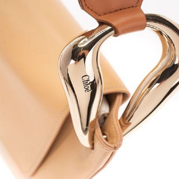 Túi CHLOÉ Hobo Kiss Bag 'Sandy Beige' CHC21US352E68284 - Ảnh 3