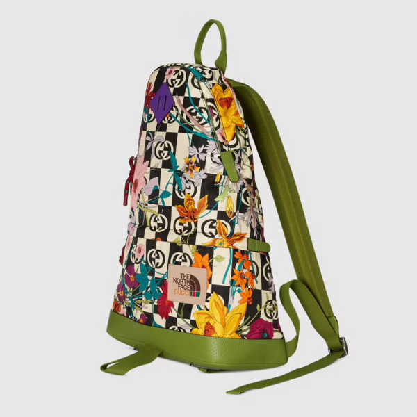 Túi Gucci The North Face Leather 'Purple Green' ‎650288-UIGAN-1177 - Ảnh 5