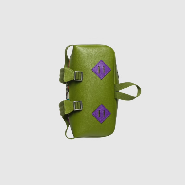 Túi Gucci The North Face Leather 'Purple Green' ‎650288-UIGAN-1177 - Ảnh 2
