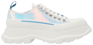 Giày Alexander McQueen Wmns Tread Slick Lace Up 'Iridescent' 650780-W4PC1-9583